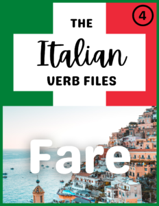 Learn Italian Verb Conjugation with Fare