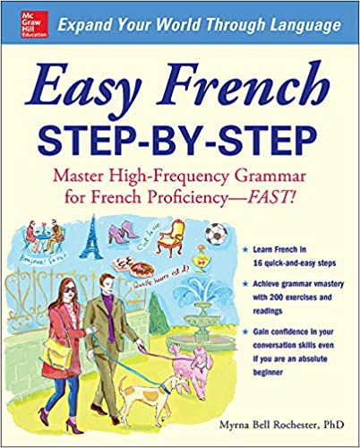 Easy French grammar book