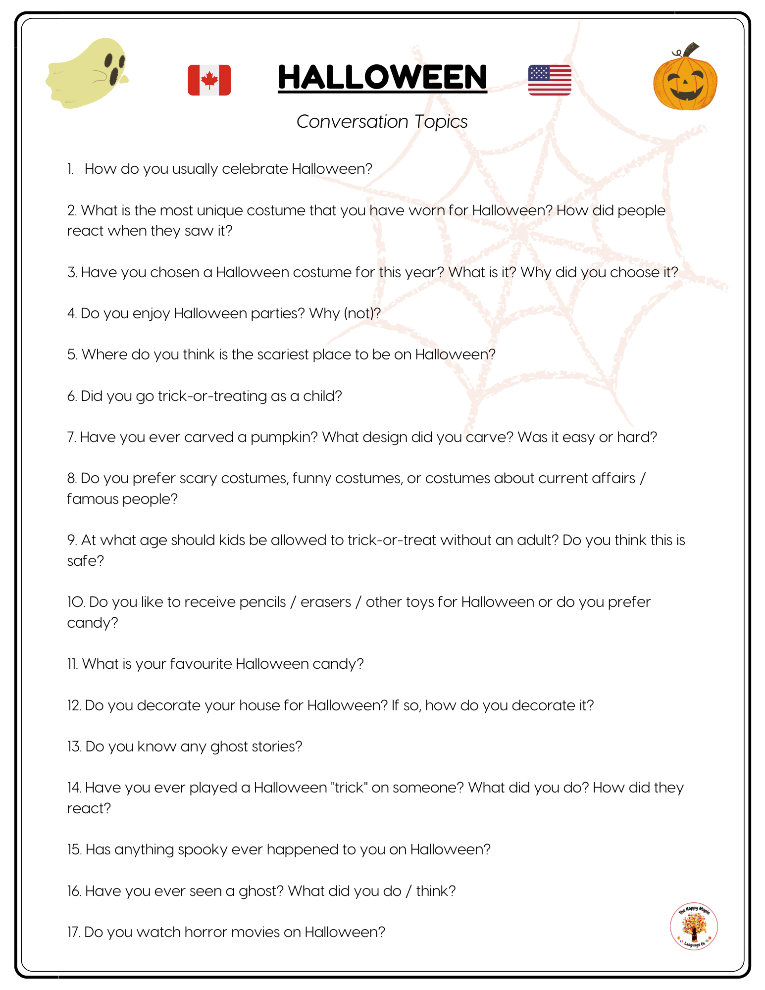 Halloween Questions